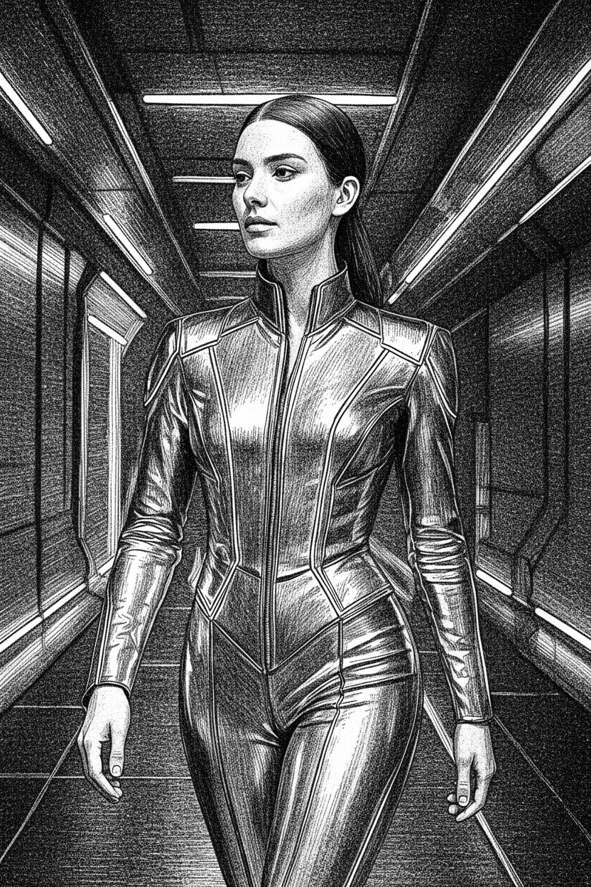 Detailed vintage etching style with fine engraved lines. Pure black and white, high detail.