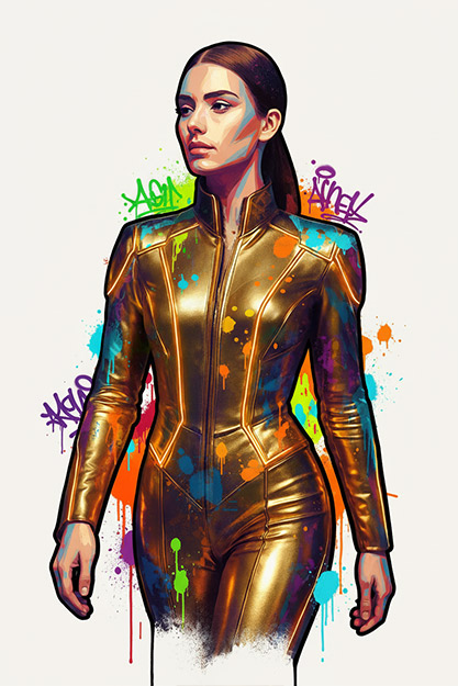 A preview of the Graffiti Art style